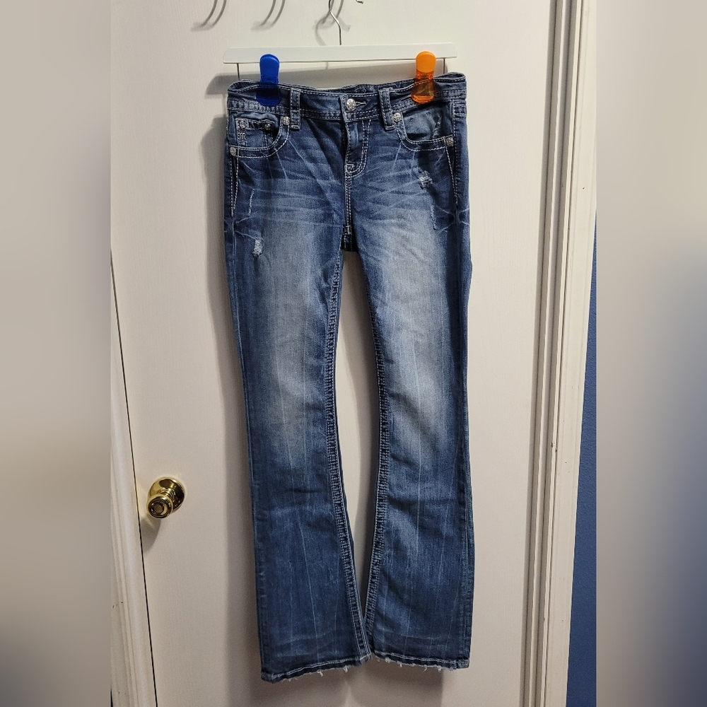 3/$50 Miss Me size 28" jeans